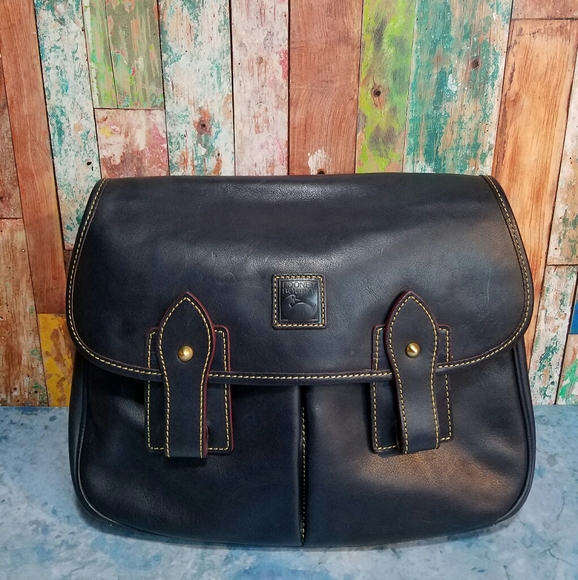 Dooney & Bourke Handbags - Dooney and Bourke Marine Saddle Bag